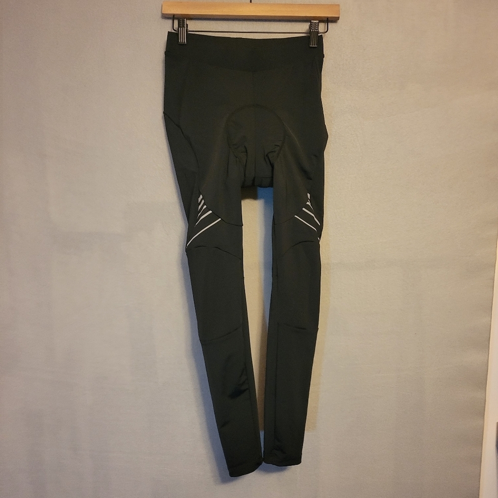 Women's Black Padded Cycling Pants. Size S